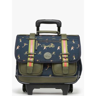 Cartable à roulettes enfant 2 compartiments CAMELEON
