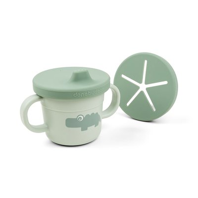 Tasse d'apprentissage et snack croco DONE BY DEER