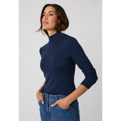 T-shirt col montant fine côte, Thermolactyl Sensitive DAMART