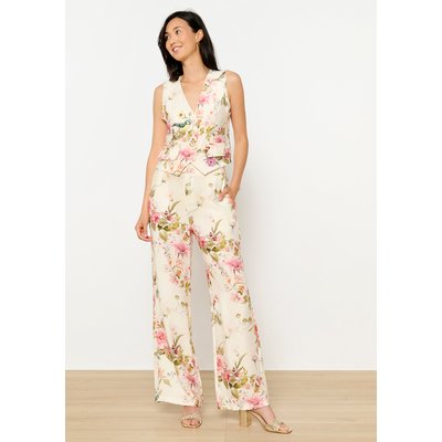Pantalon fluide fleuri LOLALIZA