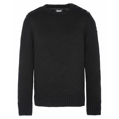 Chunky black jumper top