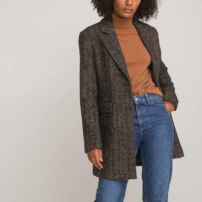 Пальто с шевронами LA REDOUTE COLLECTIONS