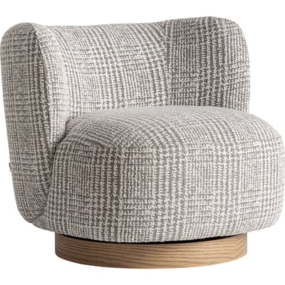 Fauteuil rotatif effet marbré RECOLLECTION