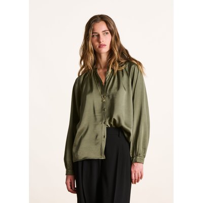 Chemise ample satinée LA FEE MARABOUTEE