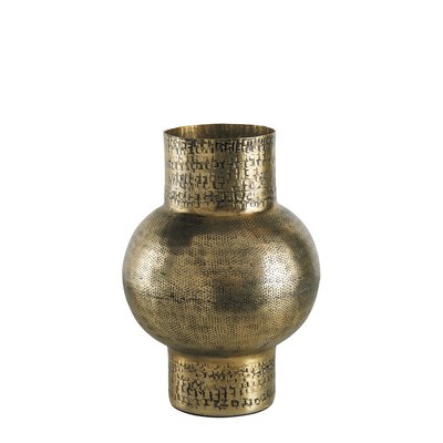 Vase en laiton BLANC D’IVOIRE