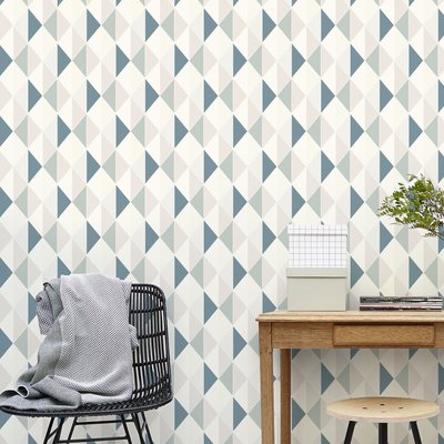 Papier peint rouleau triangle HEXOA
