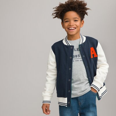 Wendbare Sweatjacke im College-Style LA REDOUTE COLLECTIONS