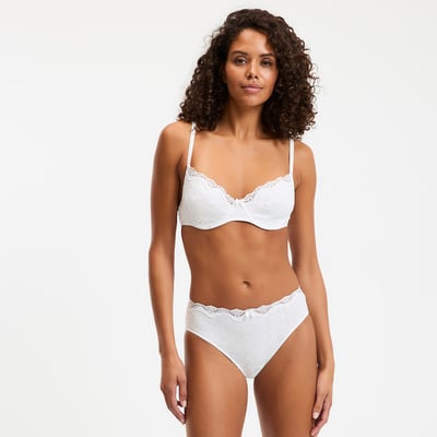 Pack of 2 Galya Knickers in Embroidered Cotton LA REDOUTE COLLECTIONS