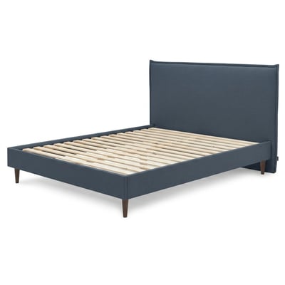 Lit bois revêtement tissu, SARY BOBOCHIC
