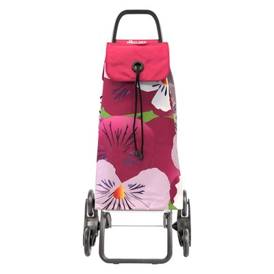 IMAX TAKU - Chariot de course - 6 roues - Multicolore - Robuste et ergonomique, cadre aluminium renforcé, sac imperméable au design original ROLSER
