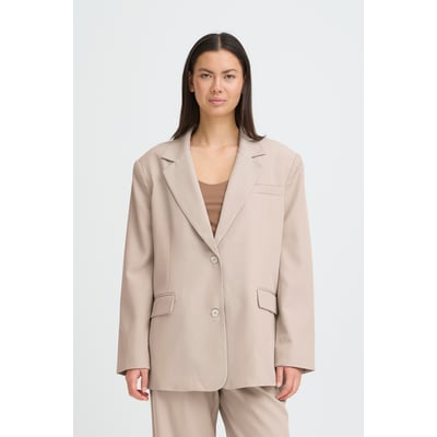 Blazer classique, fermeture deux boutons, coupe droite ICHI