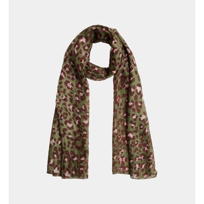 Foulard Léonie Léopard En Soie GALERIES LAFAYETTE