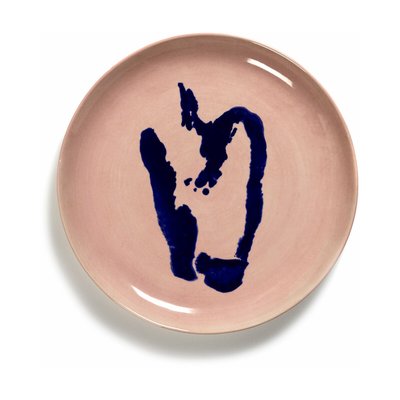 Assiette Feast Par Ottolenghi Poivron Grès Bleu/vert Ø26 Cm SERAX