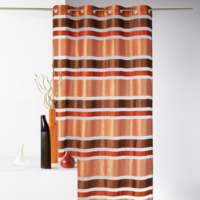 Voilage en Organza rayures horizontales HOME MAISON