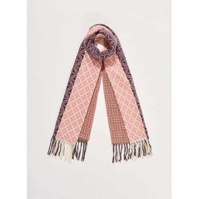 Echarpe en maille motifs CAMIL LA FIANCÉE