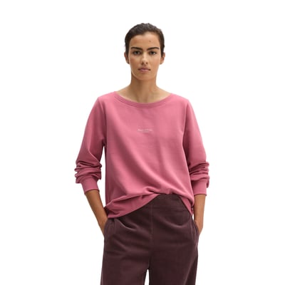 Sweat-shirt ample teint en pièce avec surface peignée MARC O'POLO