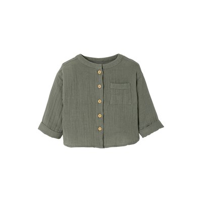 Chemise col mao en gaze de coton VERTBAUDET