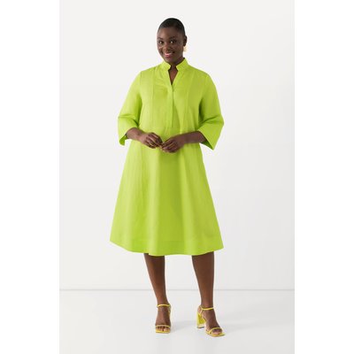 Robe en lin grande taille La Redoute