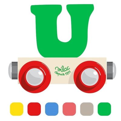 Lettre wagon VILAC