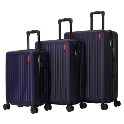 Set de 3 valises 4 roues ABS - URBANITE - DEELUXE DEELUXE