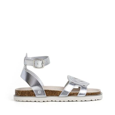 Sandales Métallisées Avec Monogramme PEPE JEANS