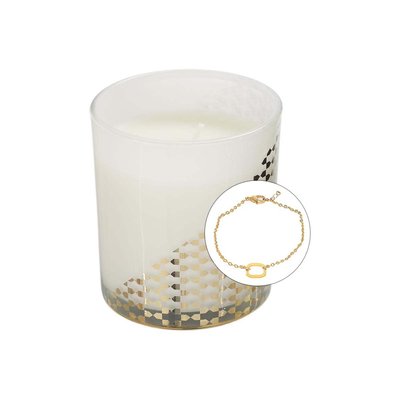 Bougie parfumée avec bijoux surprise 8 cm CMP