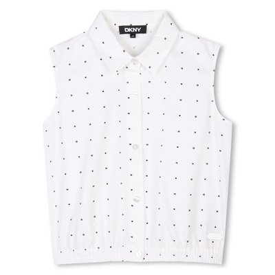 Chemisier sans manche imprimé DKNY