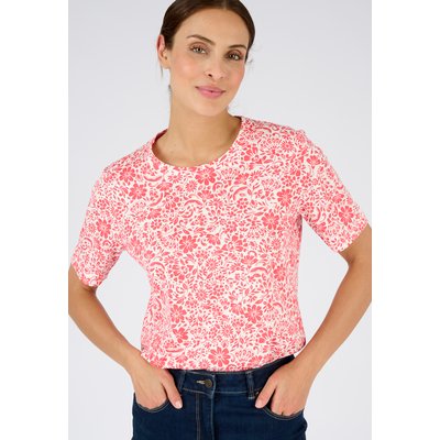 T-shirt imprimé pur coton DAMART