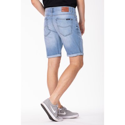 Bermuda coupe relax denim léger stone washed brossé ALI RICA LEWIS