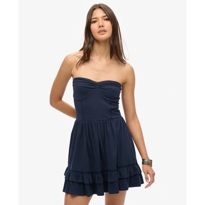 Mini-robe bustier en dentelle esprit années 50 SUPERDRY