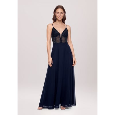Robe de soirée à broderies VERA MONT