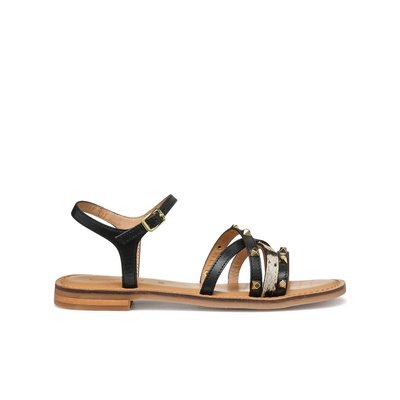 Sandales plates en cuir Maddalusia GEOX