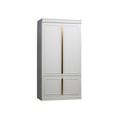 Armoire 2 portes en pin ORGANIZE BEPUREHOME