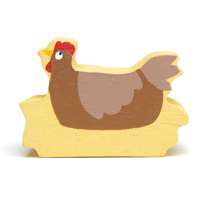 Poule en bois TENDER LEAF TOYS