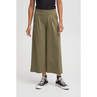 Pantalon coupe droite, jambes larges, longueur cheville ICHI