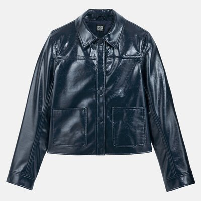 Veste droite et courte en simili LA REDOUTE COLLECTIONS