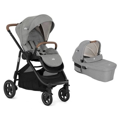 Pack duo poussette Versatrax Pebble + Nacelle Ramble XL Pebble JOIE