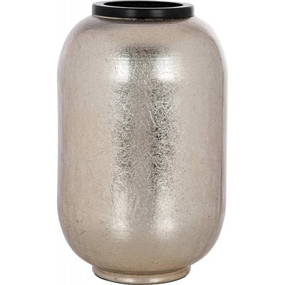 Vase élégant en fer argenté RECOLLECTION