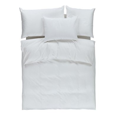 Sattin cotton bed cover - white EUROPE & NATURE 