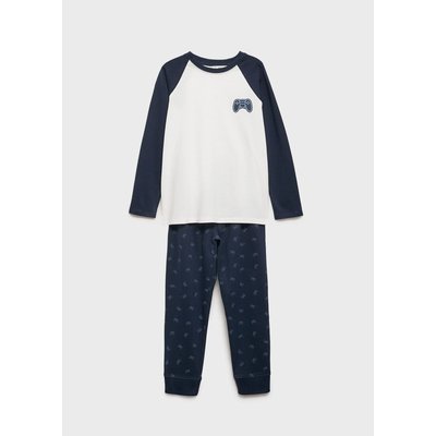 Pyjama long coton imprimé MANGO KIDS