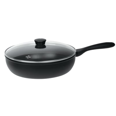Sauteuse antiadhésive en aluminium + couvercle COOKWAY CRISTEL