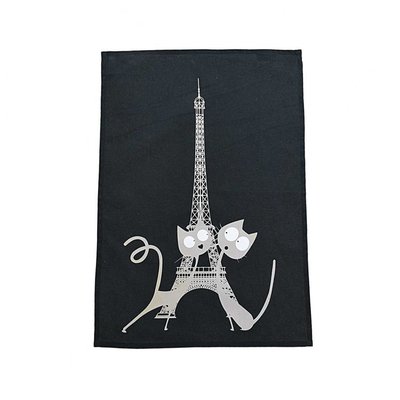 Lot de 3  torchons PARIS BY CAT SENSEI MAISON