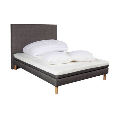 Ensemble matelas, sommier, tete de lit, couette, oreillers TERRE DE NUIT