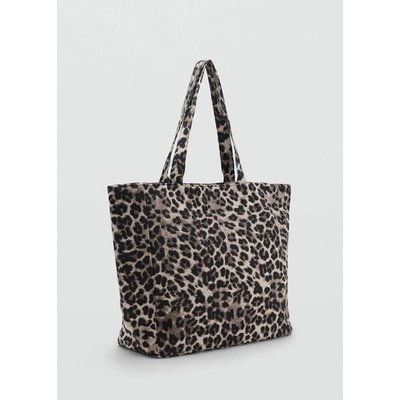 Sac cabas imprimé animal MANGO TEEN