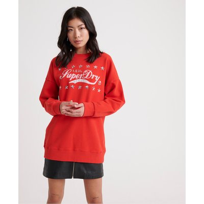 Sweat superdry femme rouge hotsell
