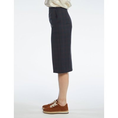 Jupe Chantal laine bleu marine INES DE LA FRESSANGE PARIS