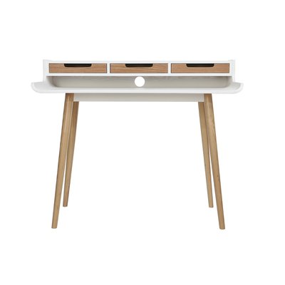 Bureau scandinave avec rangements L110 cm OPUS MILIBOO