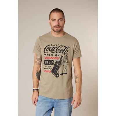 T-shirt homme 100% coton deeluxe x coca-cola DEVILER DEELUXE