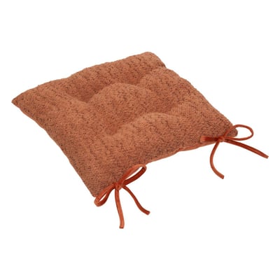 Galette de chaise en bouclette SOANA ATMOSPHERA