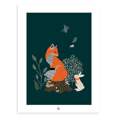 Affiche renard LILIPINSO
